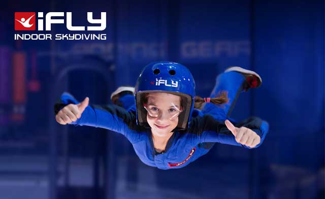 ifly child in Ifly suite