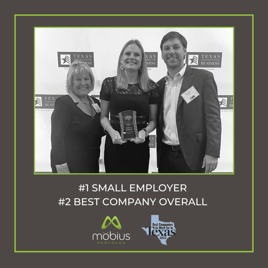 #1 Small & #2 Overall in Best Companies to Work for in Texas